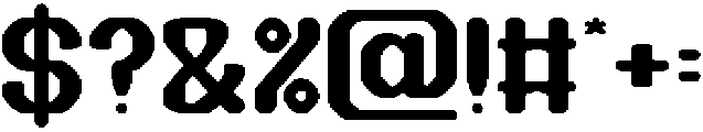 THE TIME otf (400) Font OTHER CHARS