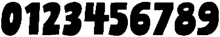 THE WEIRDOS Regular otf (400) Font OTHER CHARS
