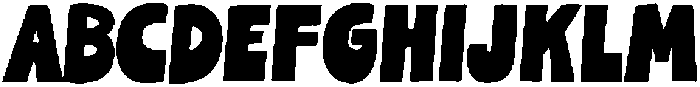 THE WEIRDOS Regular otf (400) Font UPPERCASE