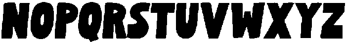 THE WEIRDOS Regular otf (400) Font LOWERCASE