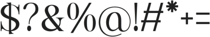 THEAVELORIA-Regular otf (400) Font OTHER CHARS