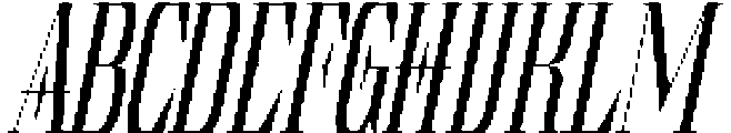 THEOME Italic otf (400) Font UPPERCASE