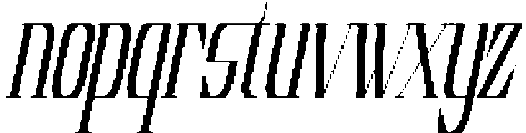 THEOME Italic otf (400) Font LOWERCASE