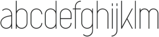 THERIDGE Light otf (300) Font LOWERCASE