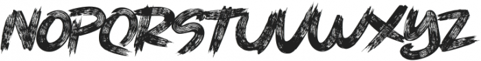 THEY LIVE PAINT BRUSH ttf (400) Font LOWERCASE