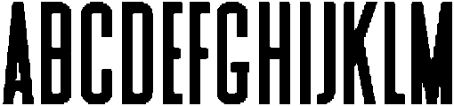 THICK otf (400) FONT