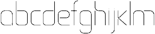 THIN otf (100) FONT