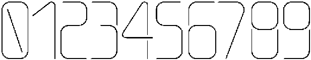 THIN otf (100) Font OTHER CHARS