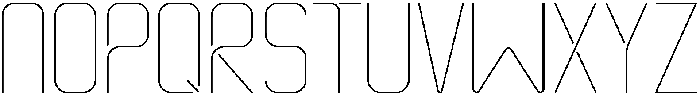 THIN otf (100) Font UPPERCASE