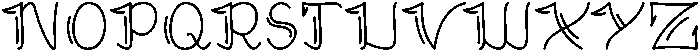 THIN otf (100) Font UPPERCASE
