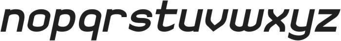 THINKING NUMBERS Bold Italic otf (100) Font LOWERCASE