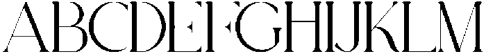 THOCHA Regular otf (400) Font UPPERCASE