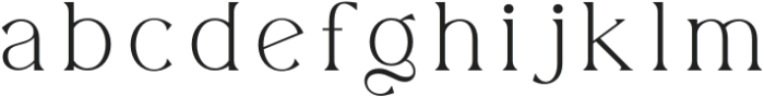 THORIN-Regular otf (400) Font LOWERCASE