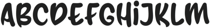 THORISU-Regular otf (400) Font UPPERCASE