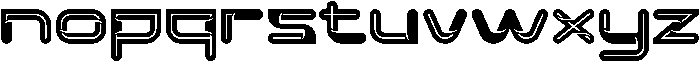THREATS EMERGE REGULAR otf (400) Font LOWERCASE