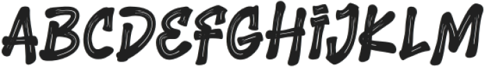 THROFY-Regular otf (400) Font UPPERCASE