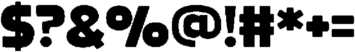 THUMB Regular otf (400) Font OTHER CHARS
