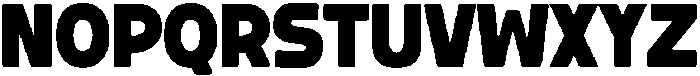 THUMB Regular otf (400) Font UPPERCASE