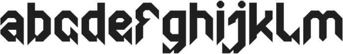 THUNDER BIRD-Light otf (300) Font LOWERCASE