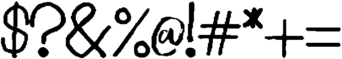 THYME otf (400) Font OTHER CHARS