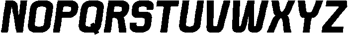 Thaber Blads Slant otf (400) Font UPPERCASE