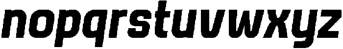 Thaber Blads Slant otf (400) Font LOWERCASE