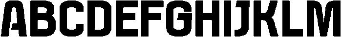 ThaberBlads-Regular otf (400) Font UPPERCASE
