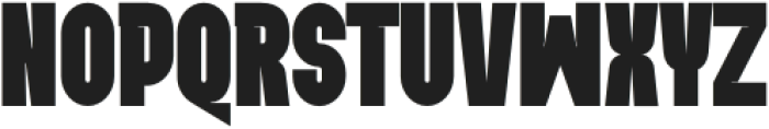 Thadonce Regular otf (400) Font LOWERCASE