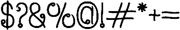 Thailook Regular otf (400) Font OTHER CHARS