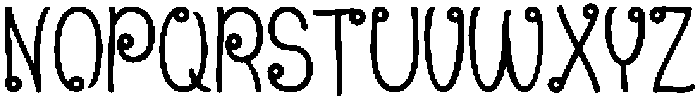 Thailook Regular otf (400) Font UPPERCASE