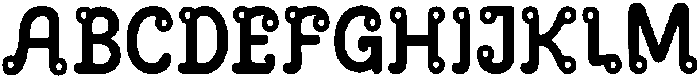 Thailoop Regular otf (400) Font UPPERCASE