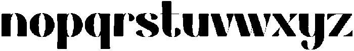 Thalia Regular otf (400) Font LOWERCASE