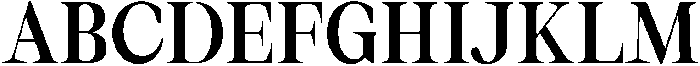 Thalore-Bold otf (700) Font UPPERCASE