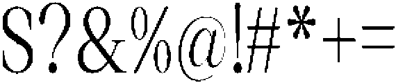 Thalore Condensed otf (400) Font OTHER CHARS