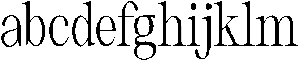 Thalore Condensed otf (400) FONT