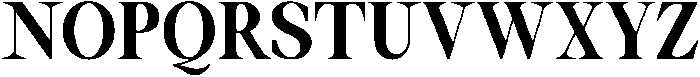 Thalore Extra Bold otf (700) Font UPPERCASE