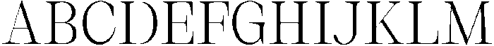 Thalore Light otf (300) Font