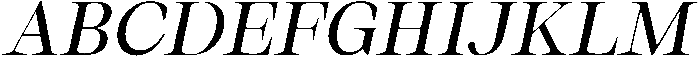 Thalore Medium Semi Expanded Oblique otf (500) Font