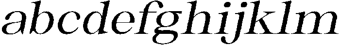 Thalore Medium Semi Expanded Oblique otf (500) FONT