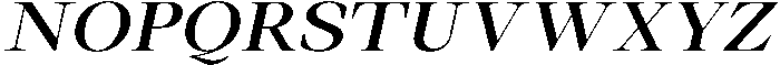 Thalore Semi Bold Expanded Oblique otf (600) Font UPPERCASE