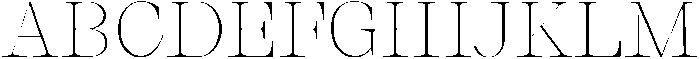 Thalore Thin Semi Expanded otf (100) Font