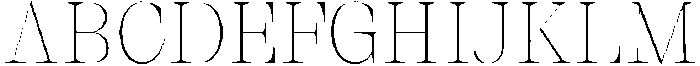 Thalore Thin otf (100) Font