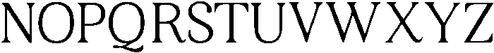 Thane Lantera Bold serif otf (700) Font UPPERCASE