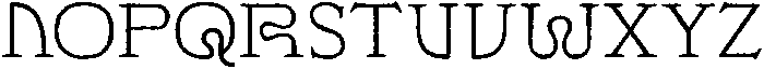 Thane Lantera Texture otf (400) Font UPPERCASE