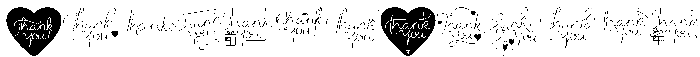 Thank You otf (400) Font LOWERCASE