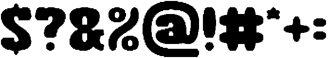 Thank You otf (400) Font OTHER CHARS