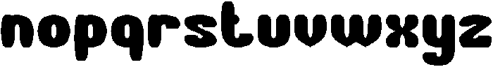 Thank You otf (400) Font LOWERCASE