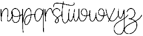Thankful Handmade Regular otf (400) Font LOWERCASE