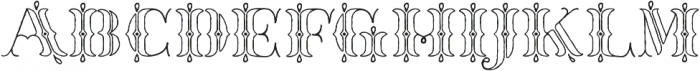 Thankful Ornate Plain ttf (400) Font LOWERCASE