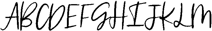 Thankful Regular otf (400) Font UPPERCASE